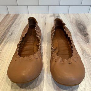 See by Chloe Leather Ballet Flats